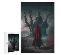 Puzzle Per Adulti 1000 PCS Puzzle Red Cloak in The Haunted Forest Puzzle Gioco Rompicapo Un'opera D'arte Regali Di Compleanno E Unici 1000 PCS