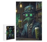 Puzzle Per Adulti 1000 PCS Puzzle Steampunk Beer Alien Pub Puzzle Per Adulti Giocattoli Antistress Ma Divertenti E Umoristici Interazione Genitore-figlio 1000 PCS