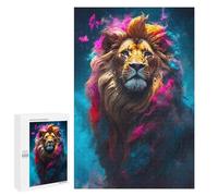 Puzzle Per Adulti 1000 PCS Regal Lion Puzzle Per Adolescenti Giochi Per Famiglie Difficile Difficile Per È Ideale Come Regalo 1000 PCS