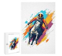 Puzzle Per Adulti 1000 PCS Space Cowboy Puzzle Per Adolescenti Giochi Per Famiglie Difficile Difficile Per È Ideale Come Regalo 1000 PCS