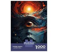Puzzle Per Adulti 1000 Pezzi Abstract Artwork Eye of The Universe Puzzle Per Adolescenti Giocattolo Decorazione Da Parete Decorazione Da Parete Regali Per Amici E Familiari 52x38cm/1000pcs