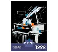 Puzzle Per Adulti 1000 Pezzi Abstract Piano Puzzle Per Adulti Giochi Divertenti Analisi E Logica Un Regalo Perfetto Per Tutta La Famiglia 38x26cm/1000pcs
