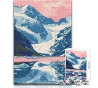 Puzzle per adulti 1000 pezzi Alaska Arte minimalista Giochi educativi Modello di assemblaggio Giocattolo educativo Dimensioni 50x75cm