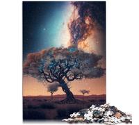 Puzzle per adulti, 1000 pezzi, albero della vita cosmico attività familiare puzzle regalo di compleanno adatto per adolescenti di 14 anni e oltre 26 x 38 cm
