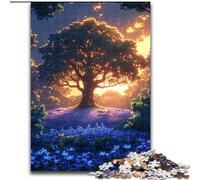 Puzzle per adulti, 1000 pezzi Albero della vita, gioco rompicapo per adolescenti e famiglie (dimensioni: 50x75cm)