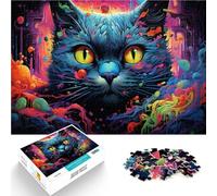 Puzzle per adulti 1000 pezzi Alice Cat difficile e stimolante 26 x 38 cm collezione di artisti belle arti per adolescenti dai 14 anni in su