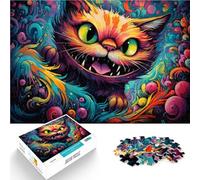 Puzzle per adulti 1000 pezzi Alice Cat il puzzle Aiuta il cervello ad allenare i giocattoli avvincenti per promuovere la pazienza 26 x 38 cm