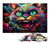 Puzzle per adulti 1000 pezzi Alice Cat Jigsaw Ogni pezzo è unico Gioco divertente e stimolante per tutta la famiglia 1000 pezzi (75x50 cm)