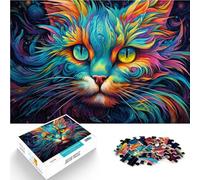 Puzzle per adulti 1000 pezzi Alice Le Gatto Giocattoli educativi Giochi di Famiglia 26x38cm Gioco educativo per Compleanno Natale