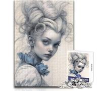 Puzzle per adulti 1000 pezzi Alice nel paese delle meraviglie giocattolo gioco intellettuale regali per donne regalo di compleanno dimensioni 50x75cm