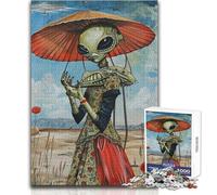 Puzzle per adulti 1000 pezzi Alien Art XXI Gioco educativo per famiglie Un'opera d'arte Regalo per compleanni Dimensioni 50x75cm