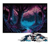 Puzzle per adulti 1000 pezzi Alien Planet Impossible Jigsaw Puzzle per adulti Ideale per divertimento in famiglia, relax e regali per le feste 50x75CM/19,68x29,52 pollici