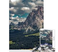 Puzzle per adulti 1000 pezzi Alpe di Siusi Decorazione per la casa Giocattoli Ottimi regali e giocattoli Giochi per famiglie Adatto per la decorazione della scrivania Dimensioni 50x75cm