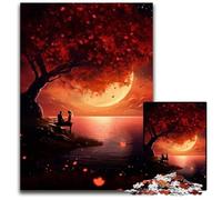 Puzzle per adulti 1000 pezzi Amore Romantico Puzzle impossibili per adulti Ideale regalo di Natale e arredamento per la casa 1000 pezzi (38x26 cm)
