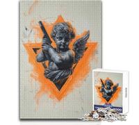 Puzzle per adulti 1000 pezzi Angelo Agente segreto Bellissimo design Gioco Decorazione perfetta Giocattoli antistress Dimensioni 38x52cm