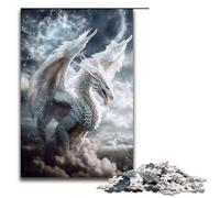 Puzzle per adulti 1000 pezzi Angelo Drago tra le nuvole Decorazione per la casa Puzzle Giocattoli Offerta come regalo per tutta la famiglia 75x50cm