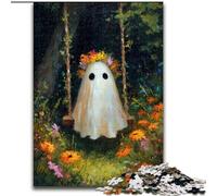Puzzle per adulti 1000 pezzi "Anima sull'altalena", gioco interattivo per famiglie, decorazione fai da te per la casa, sfida mentale, regalo, 50x75cm