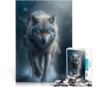 Puzzle per adulti 1000 pezzi Animale Universo Lupo il puzzle Stress Reliever Difficult Challenge 50 x 74,9 cm per adolescenti Età 14+