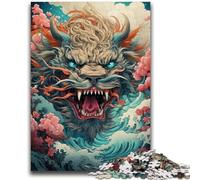 Puzzle per adulti 1000 pezzi Animali Drago colorato per bambini dai 14 anni in su Gioca perché è ideale come regalo per tutta la famiglia 50x75cm