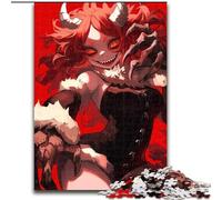 Puzzle per adulti 1000 pezzi Anime Demon Girl, per gioco educativo e sfida giocattolo per migliorare la memoria per età 14 (dimensioni 26x38cm)