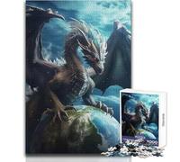 Puzzle per adulti 1000 pezzi Anime Dragon of The World Gioco educativo ma divertente e umoristico Giocattoli antistress Dimensioni 50x75cm