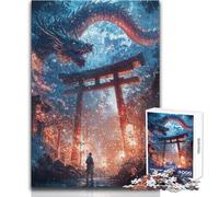 Puzzle per adulti 1000 pezzi Anime Dragon's Gate Encounter Gioco educativo per famiglie Apprendimento Educativo Ottimo regalo Dimensioni 50x75cm
