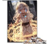 Puzzle per adulti 1000 pezzi Anime Girl, gioco educativo e sfida per migliorare la memoria per bambini dai 14 anni (dimensioni 50x75cm)