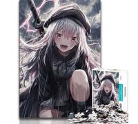 Puzzle per adulti 1000 pezzi Anime Girl Teen Jigsaw Puzzle interessante riduzione dello stress Interazione genitore-figlio 75x50cm