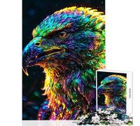 Puzzle per adulti 1000 pezzi aquila radiosa giocattoli antistress regalo di compleanno gioco pratico attività divertenti da fare a casa dimensioni 50x75cm