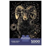 Puzzle Per Adulti 1000 Pezzi Aries Zodiac Horoscope Astrology Puzzle Gioco Rompicapo Ma Divertente E Umoristico Regali Di Natale E Compleanno 70x50cm/1000pcs