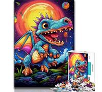Puzzle per adulti 1000 pezzi Art Dragon Baby Puzzle per adulti giocattoli educativi per l'apprendimento giochi per famiglie regali e compleanni unici 75x50cm