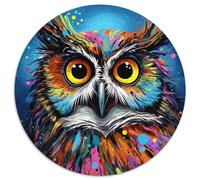 Puzzle per adulti 1000 pezzi Art Fantasy Owl Puzzle 1000 pezzi Puzzle Attività educativa per abilità cognitive Miglioramento delle abilità cognitive (67,5x67,5 cm)