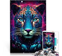Puzzle per adulti 1000 pezzi Art Galaxy Leopard gioco di famiglia per e 26 x 38 cm, regalo di compleanno per bambini dai 14 anni in su