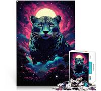 Puzzle per adulti 1000 pezzi Art Galaxy Leopard il puzzle con poster coordinato e foglio quiz per adolescenti dai 14 anni in su, 26 x 38 cm