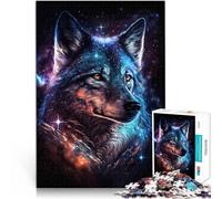 Puzzle per adulti 1000 pezzi Art Galaxy Wolf gioco di pensiero 26 x 38 cm, ottimo regalo per tutta la famiglia per adolescenti dai 14 anni in su