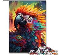 Puzzle per adulti 1000 pezzi Art Parrot Puzzle difficili per adulti perfetti per adolescenti e famiglie, feste (dimensioni 50x75cm)