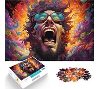 Puzzle per Adulti 1000 pezzi Art Puzzle educativo Anti-Stress 14,96 pollici x 20,47 pollici con Poster Abbinato e Domande Foglio