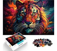 Puzzle per adulti 1000 pezzi Art Tigre Le Puzzle 26x38cm con pezzi completamente incastrati di forme casuali per adolescenti a partire dai 14 anni