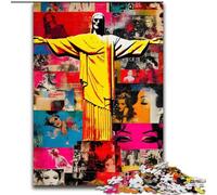 Puzzle per adulti 1000 pezzi Arte cristiana, aiuta il cervello a esercitare Giocattoli avvincenti per coltivare la pazienza e migliorare la memoria dimensioni 50x75cm