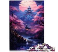 Puzzle per adulti 1000 pezzi Arte e Paesaggi in Stile Giapponese Puzzle Divertenti in Famiglia Regali di Compleanno per Adolescenti dai 14 anni e oltre 50x70cm