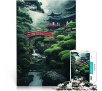Puzzle per adulti 1000 pezzi Arte paesaggistica giapponese Fatto di carta,Adatto a partire dai 14 anni Decorazione artistica per la casa Come regalo per tutta la famiglia e gli amici。