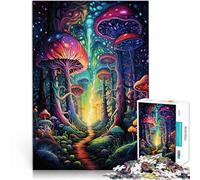 Puzzle per adulti 1000 pezzi Arte psichedelica Fatto di legno per età 14+ Giocare con i giocattoli perché è ideale come regalo per tutta la famiglia misurare:50x75cm