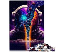 Puzzle per adulti 1000 pezzi Astronauta Cosmico Gioco Stimolante 26x38cm Sollievo dello Stress Staycation Uccidere il tempo per adolescenti di 14 anni e più
