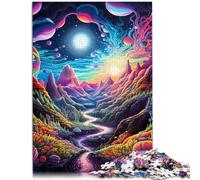 Puzzle per adulti 1000 pezzi Astronauta Giochi educativi a casa Giocattoli DIY 26x38cm Migliorare l'amore tra le coppie per i giovani di 14 anni