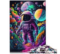 Puzzle per adulti 1000 pezzi Astronauta Spazio Difficile Puzzle Duro 50 x 75 cm Sollievo dello Stress Staycation Uccidi il tempo per i 14 anni e più