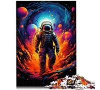 Puzzle per adulti 1000 pezzi astronauti misterioso universo impegnativo gioco 50 x 75 cm decorazione per la casa unica e regali