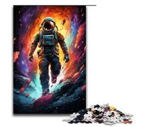 Puzzle per adulti 1000 pezzi Astronauti nell'universo misterioso Puzzle impossibile Gioco per famiglie Antistress Sfida difficile 75x50cm