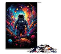 Puzzle per adulti 1000 pezzi Astronauti nell'universo misterioso Puzzle per la casa Giochi educativi Giocattoli fai da te Ottimo regalo per giochi 75x50 cm