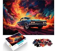 Puzzle per adulti 1000 pezzi auto puzzle puzzle anti-stress staycation uccidere il tempo per e adolescenti 14 anni e oltre 26x38cm