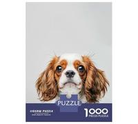 Puzzle Per Adulti 1000 Pezzi Baby Cavalier King Charles Puzzle Rompicapo Gioco Difficile Regali Difficili Per Amici E Familiari 38x26cm/1000pcs